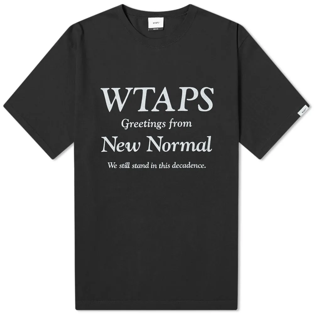 WTAPS Screen Series No Normal T-ShirtBlack