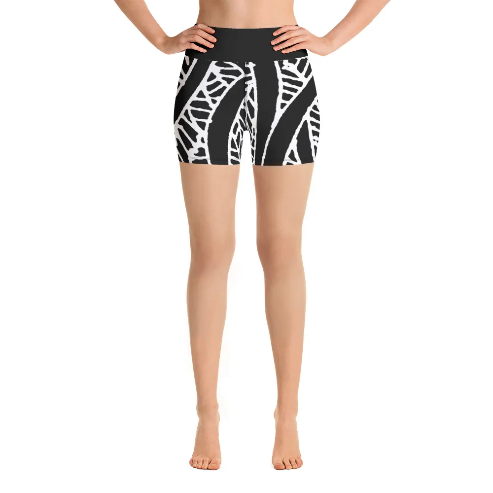 Yoga Shorts Energy of Spring Water